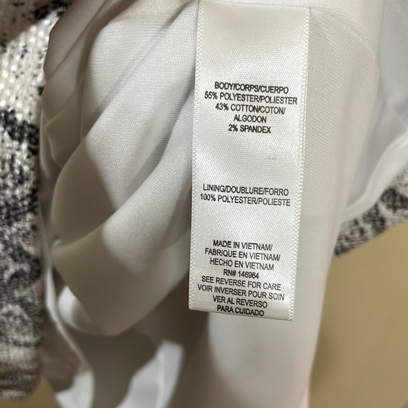 Julia Jordan Women's Snake-Print Fit & Flare Dress Charcoal Size 6 NWT - Picture 6 of 6